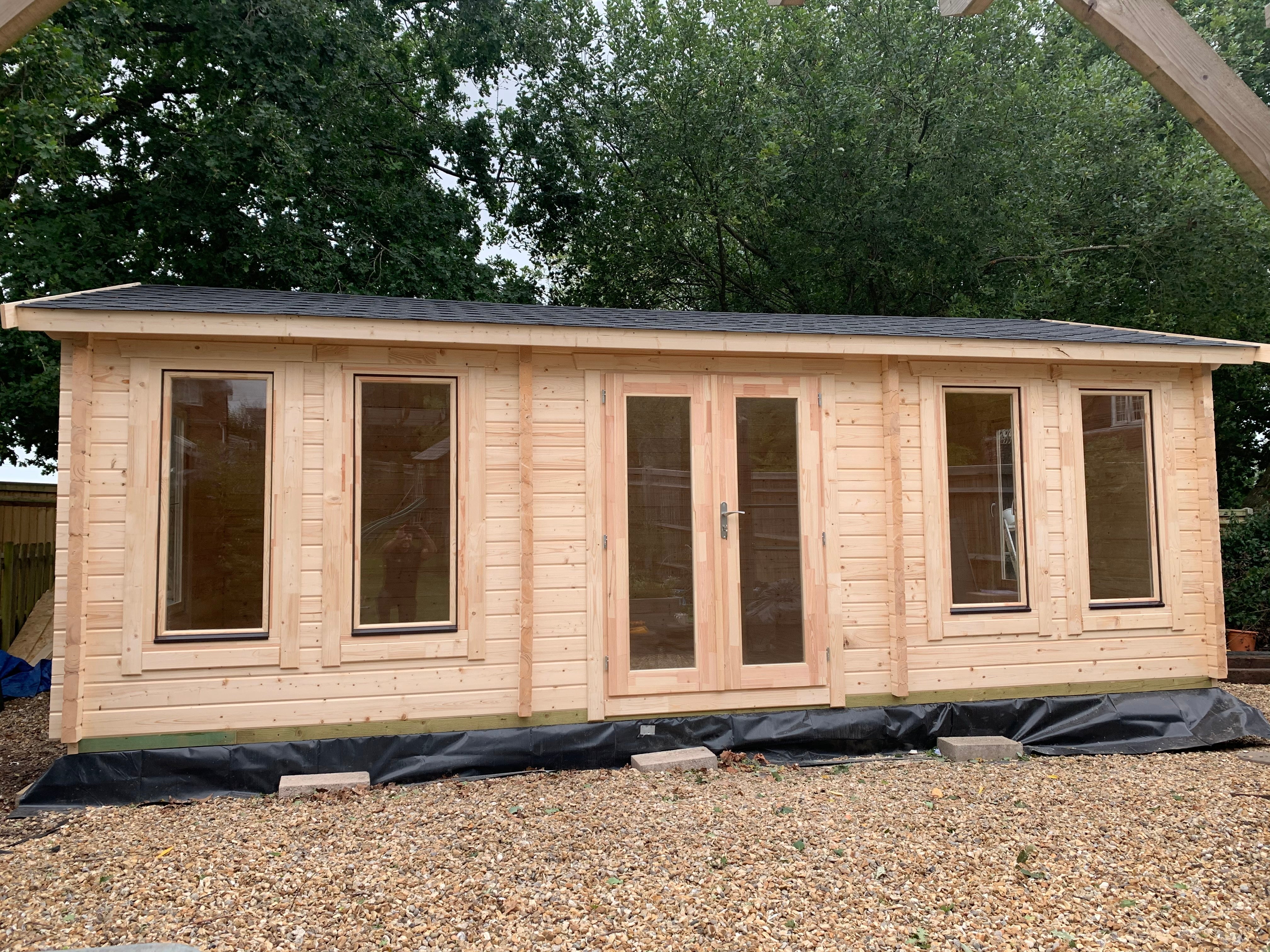 LCS149 Log Cabin | 7.0x4.0m Exterior