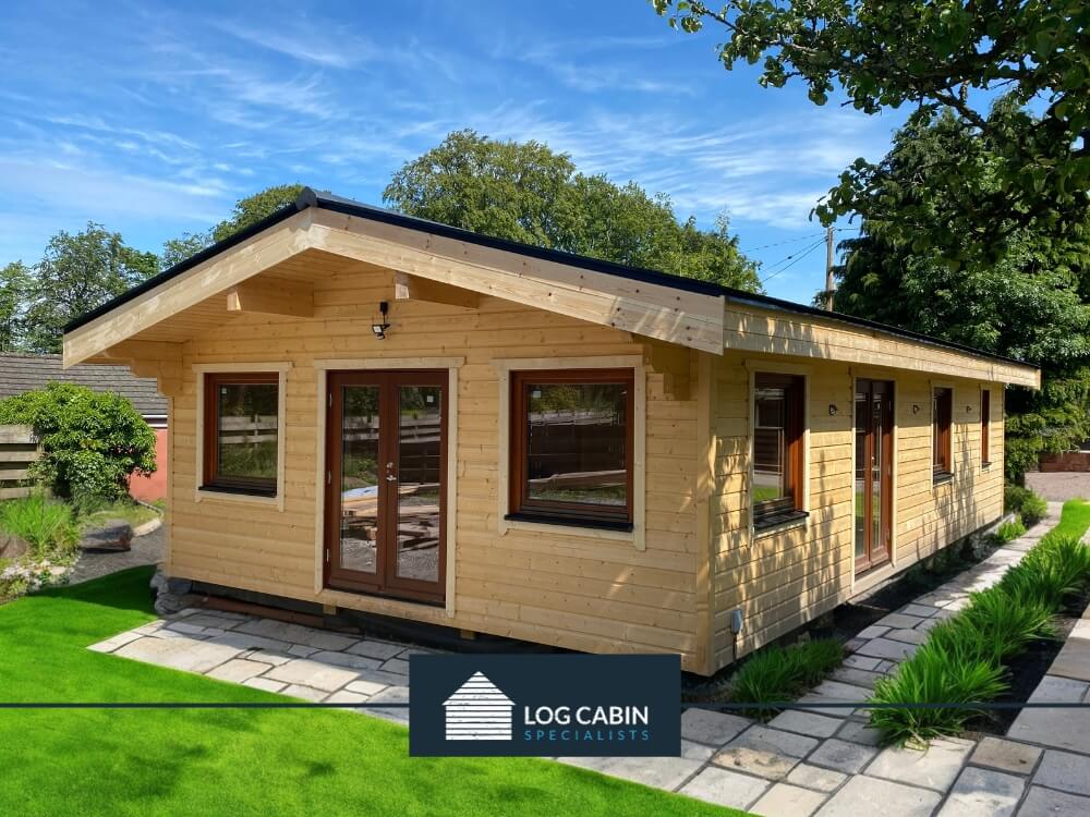 90mm Log Cabins
