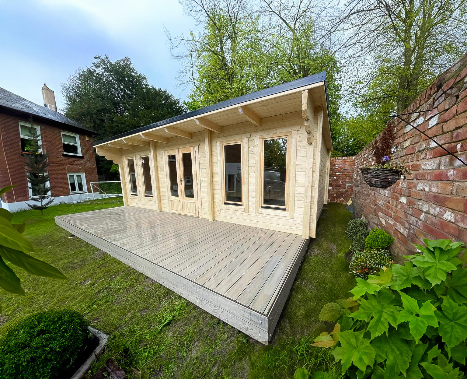 Log Cabin Games room