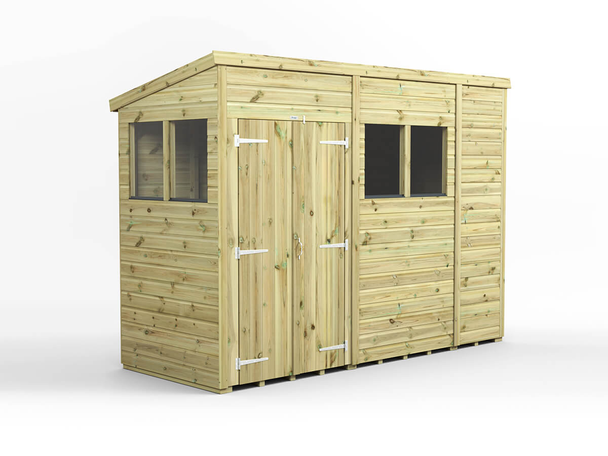 UK Shed - Pent Premium