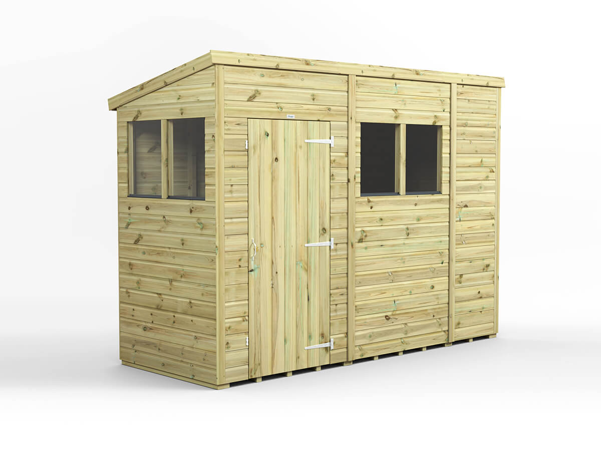 UK Shed - Pent Premium