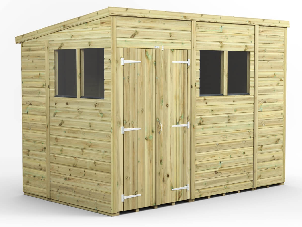UK Shed - Pent Premium