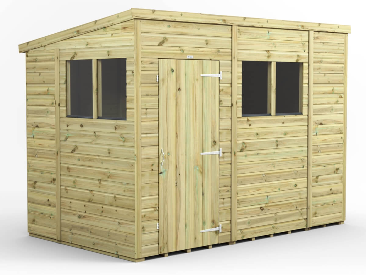 UK Shed - Pent Premium