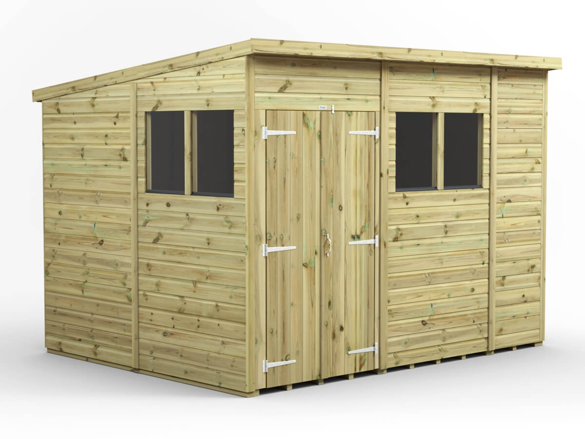 UK Shed - Pent Premium