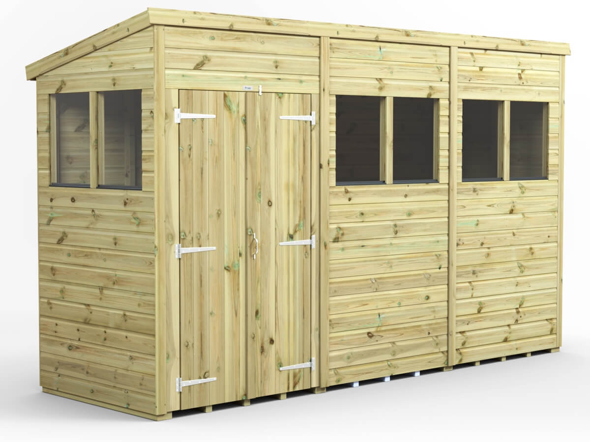 UK Shed - Pent Premium
