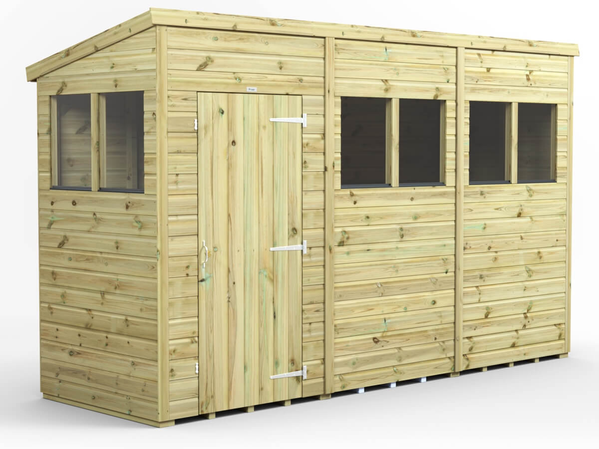 UK Shed - Pent Premium