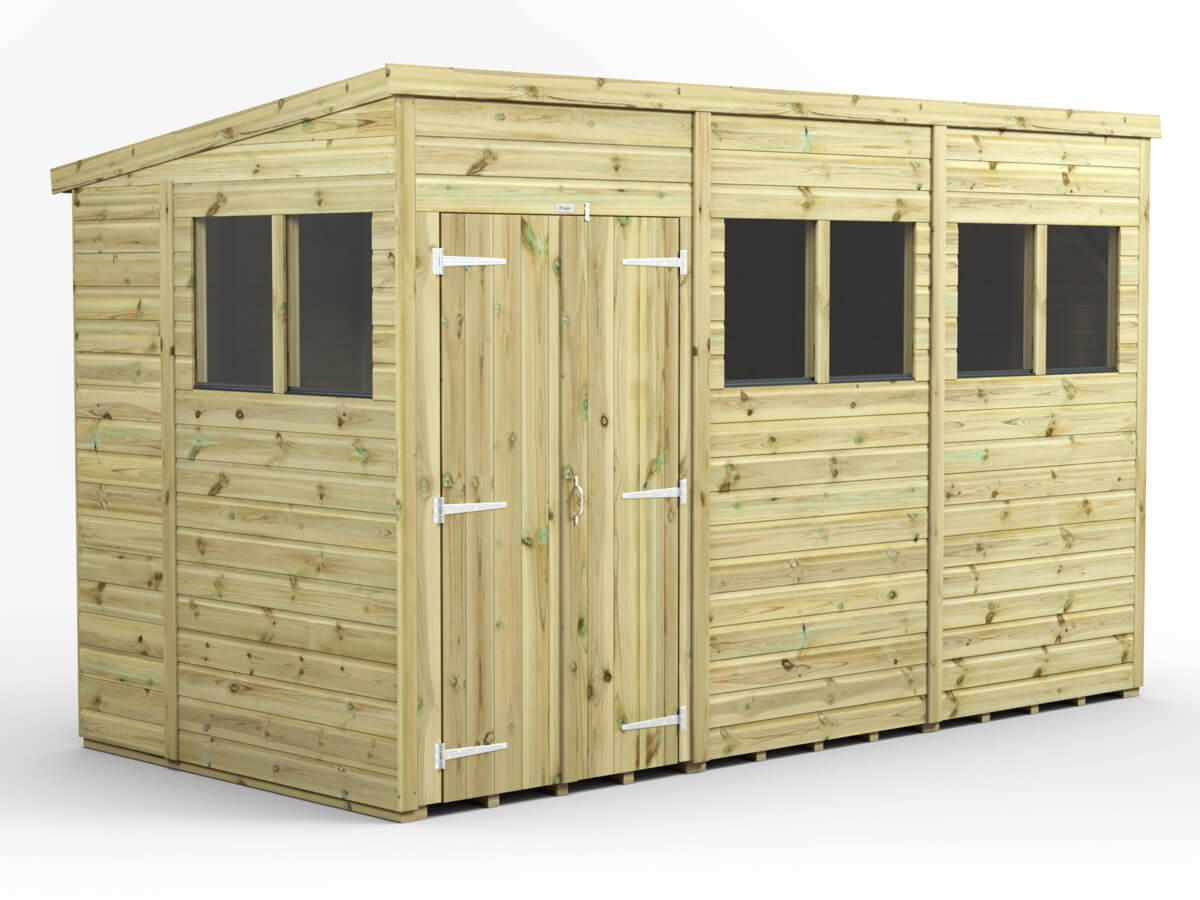 UK Shed - Pent Premium