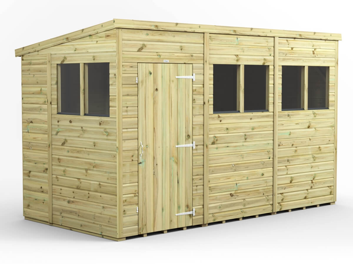 UK Shed - Pent Premium