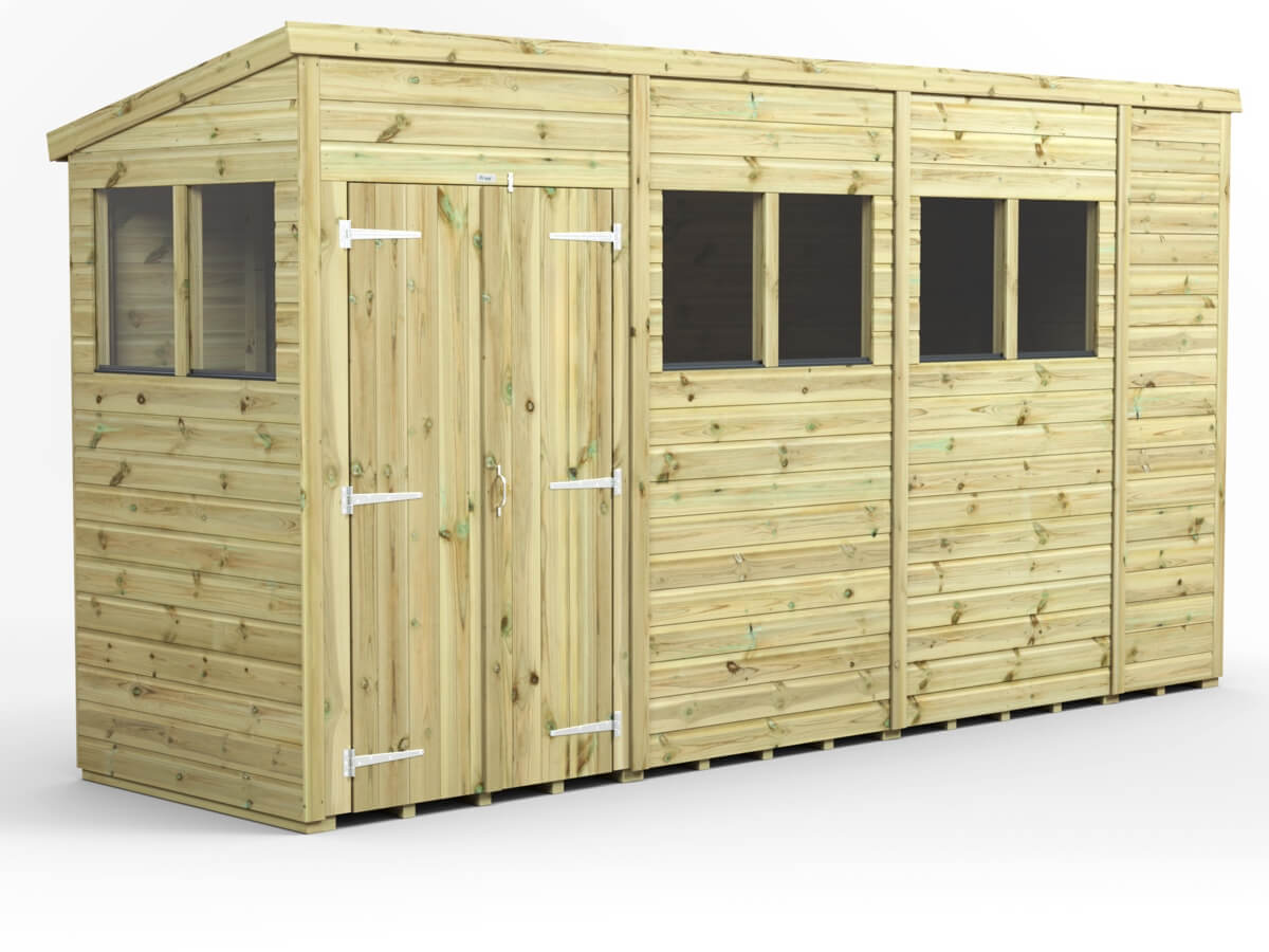 UK Shed - Pent Premium