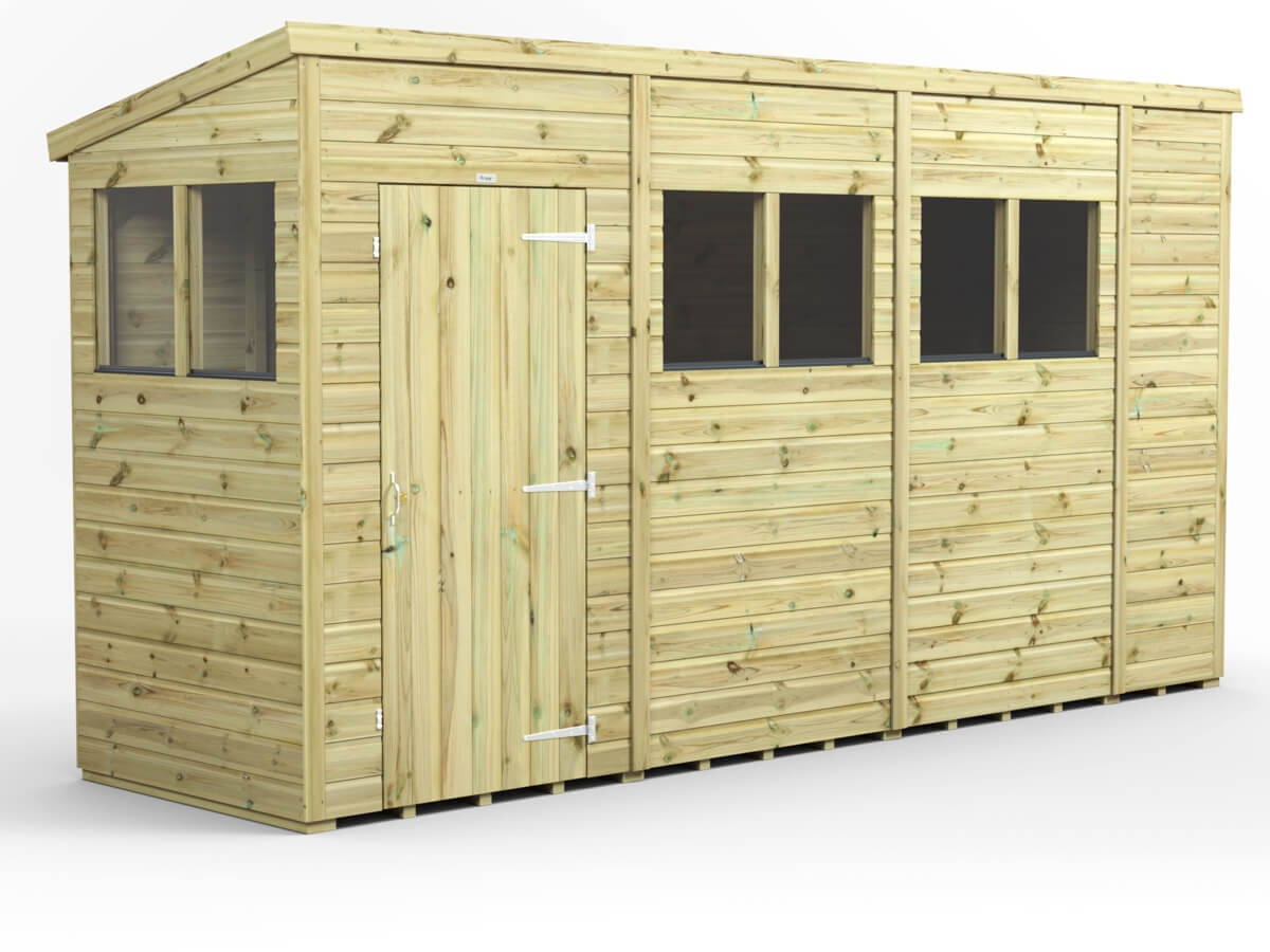 UK Shed - Pent Premium