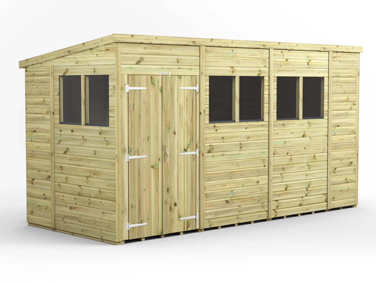 UK Shed - Pent Premium