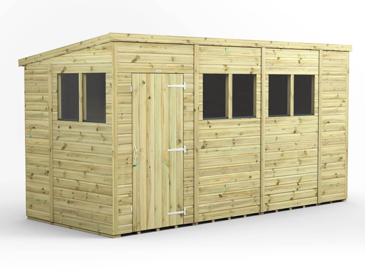 UK Shed - Pent Premium
