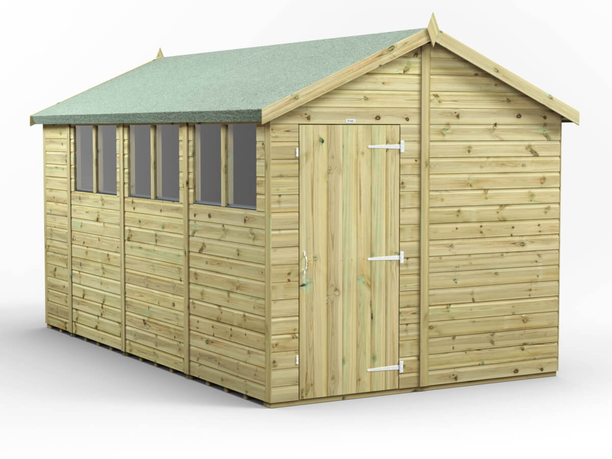 UK Shed - Apex Premium