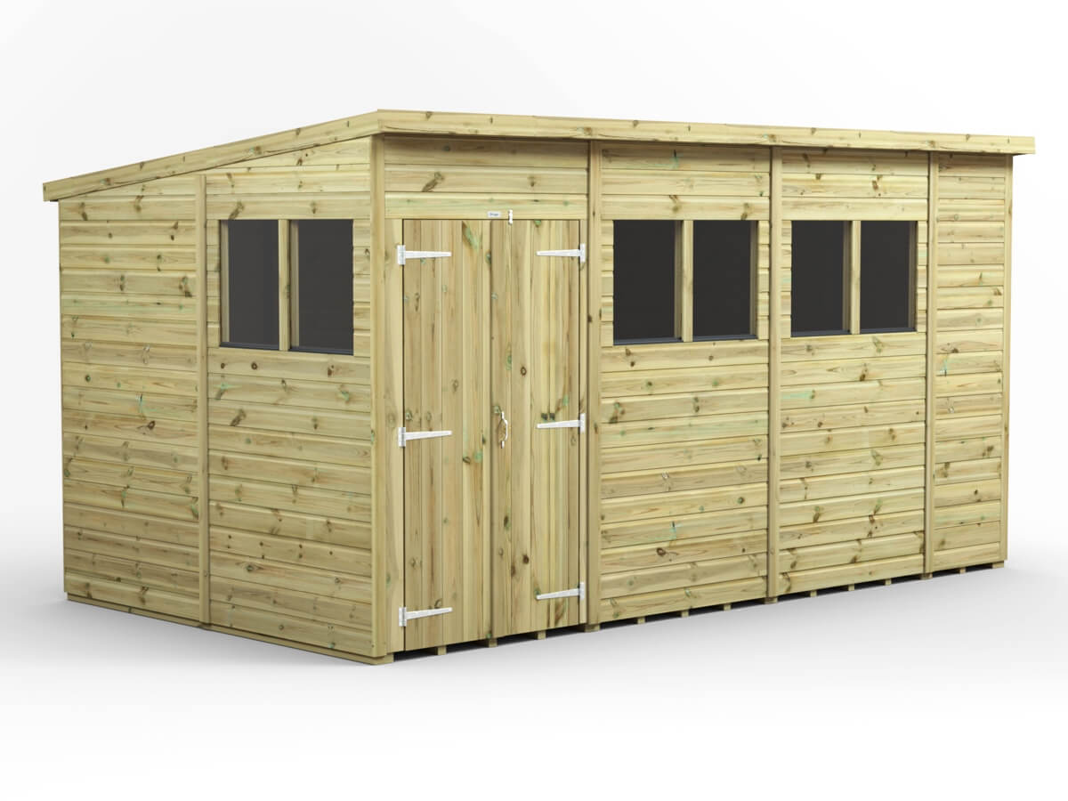 UK Shed - Pent Premium