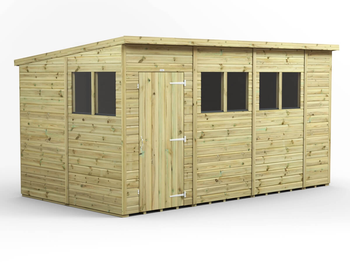 UK Shed - Pent Premium