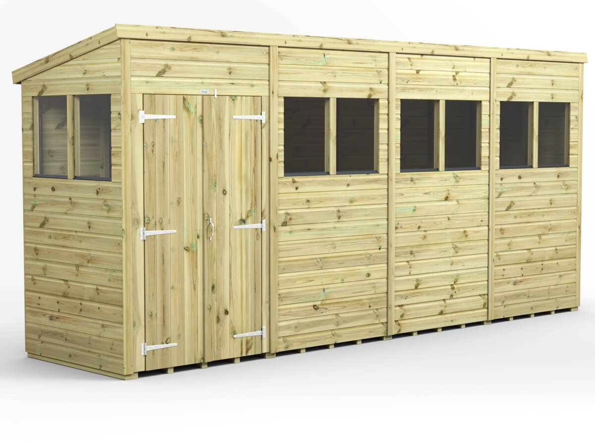 UK Shed - Pent Premium