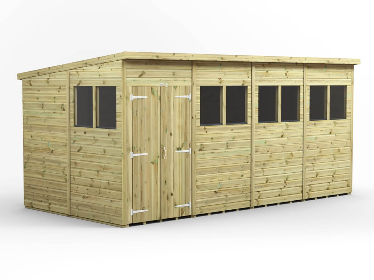 UK Shed - Pent Premium