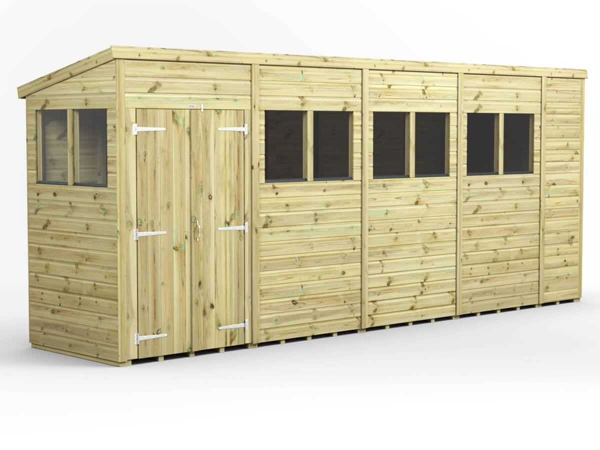 UK Shed - Pent Premium