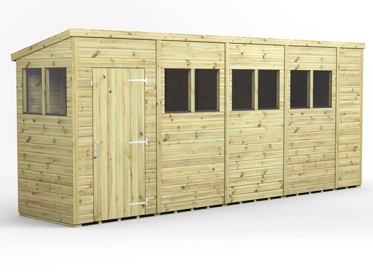 UK Shed - Pent Premium