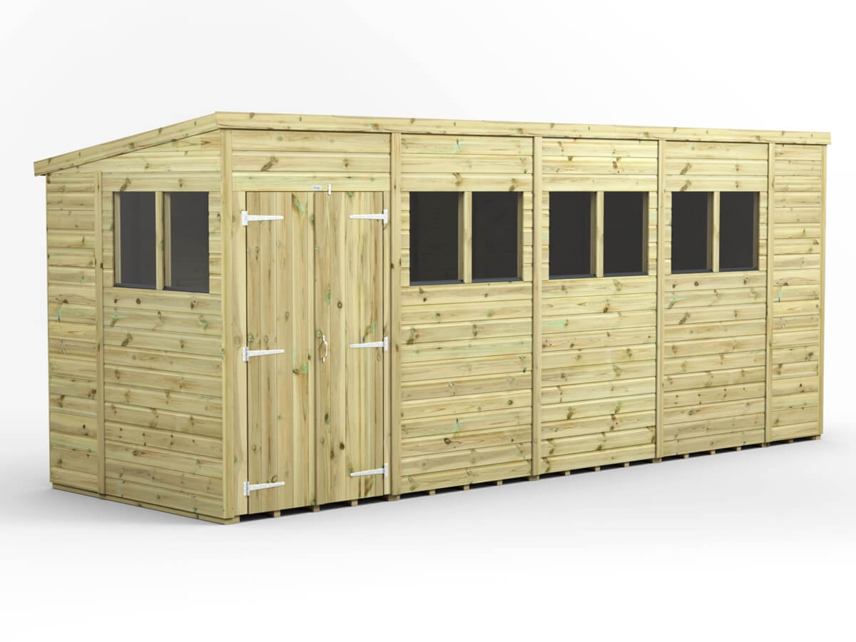 UK Shed - Pent Premium