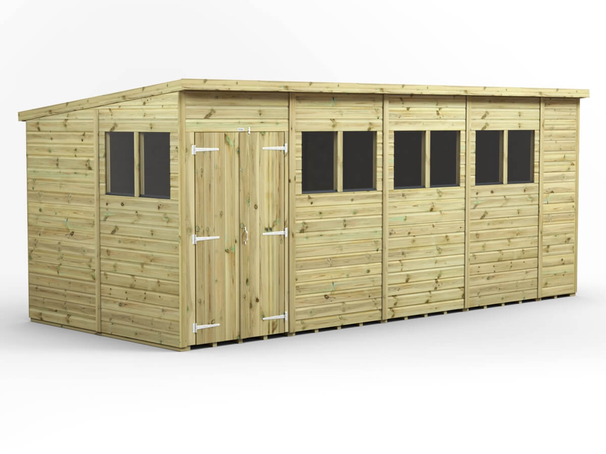 UK Shed - Pent Premium