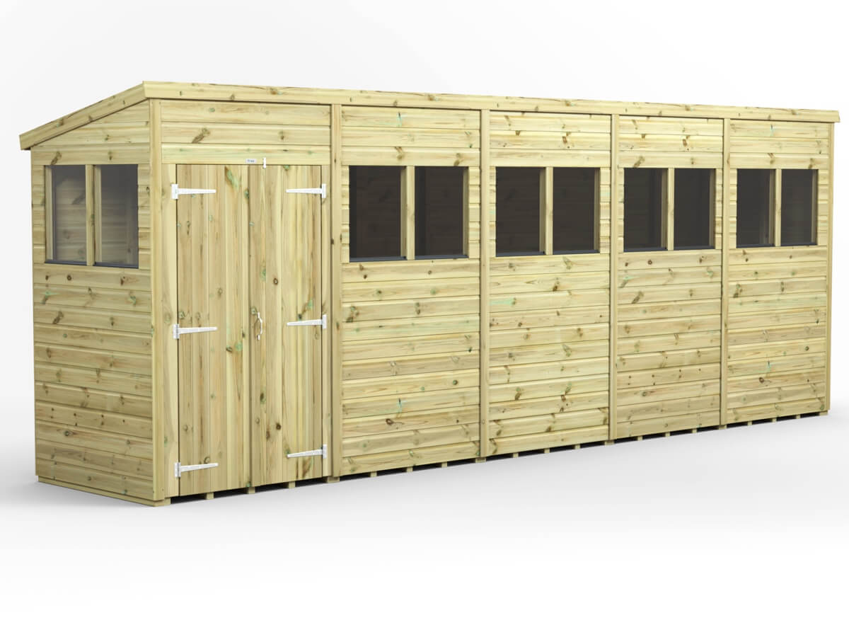 UK Shed - Pent Premium
