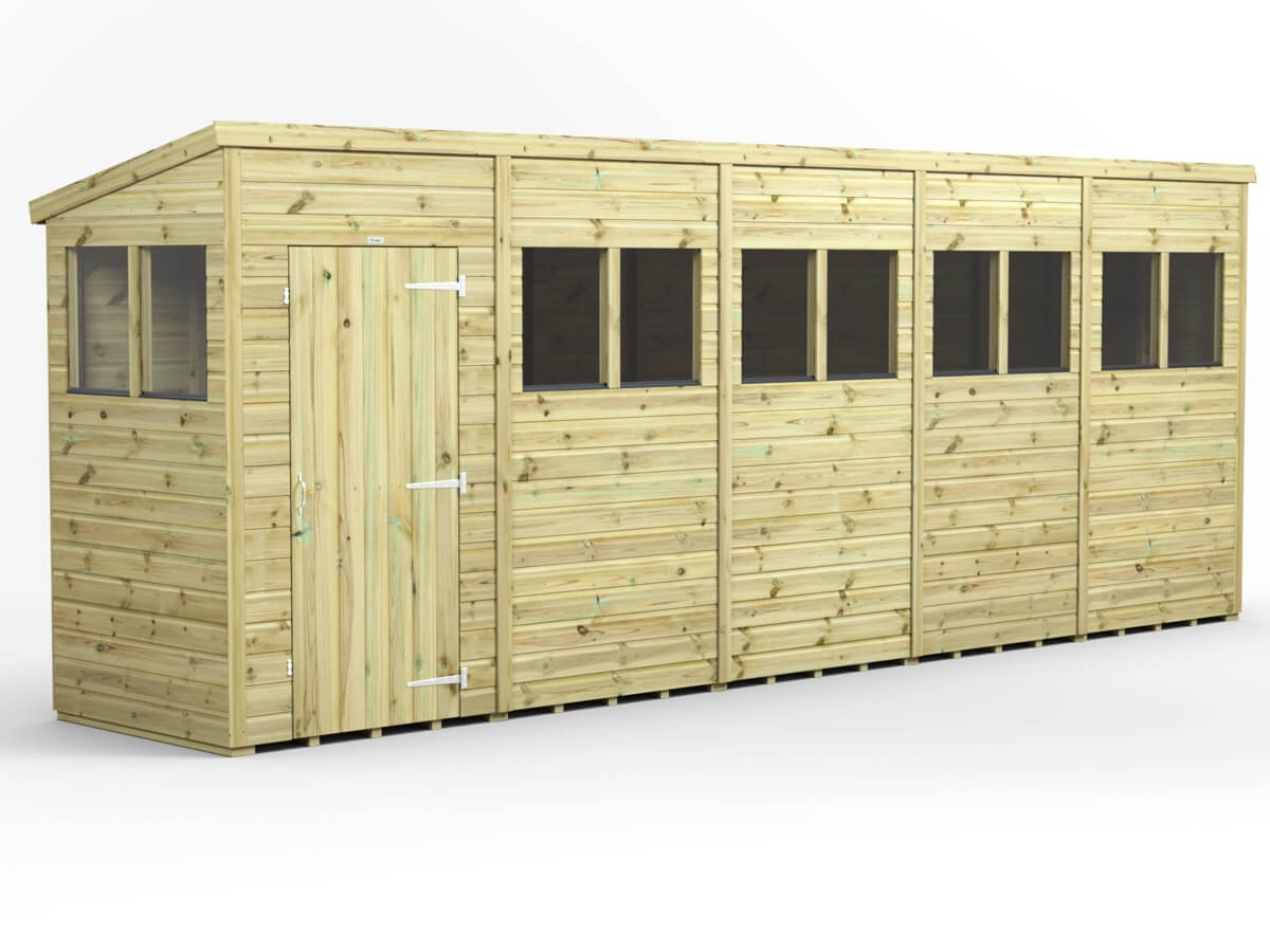 UK Shed - Pent Premium