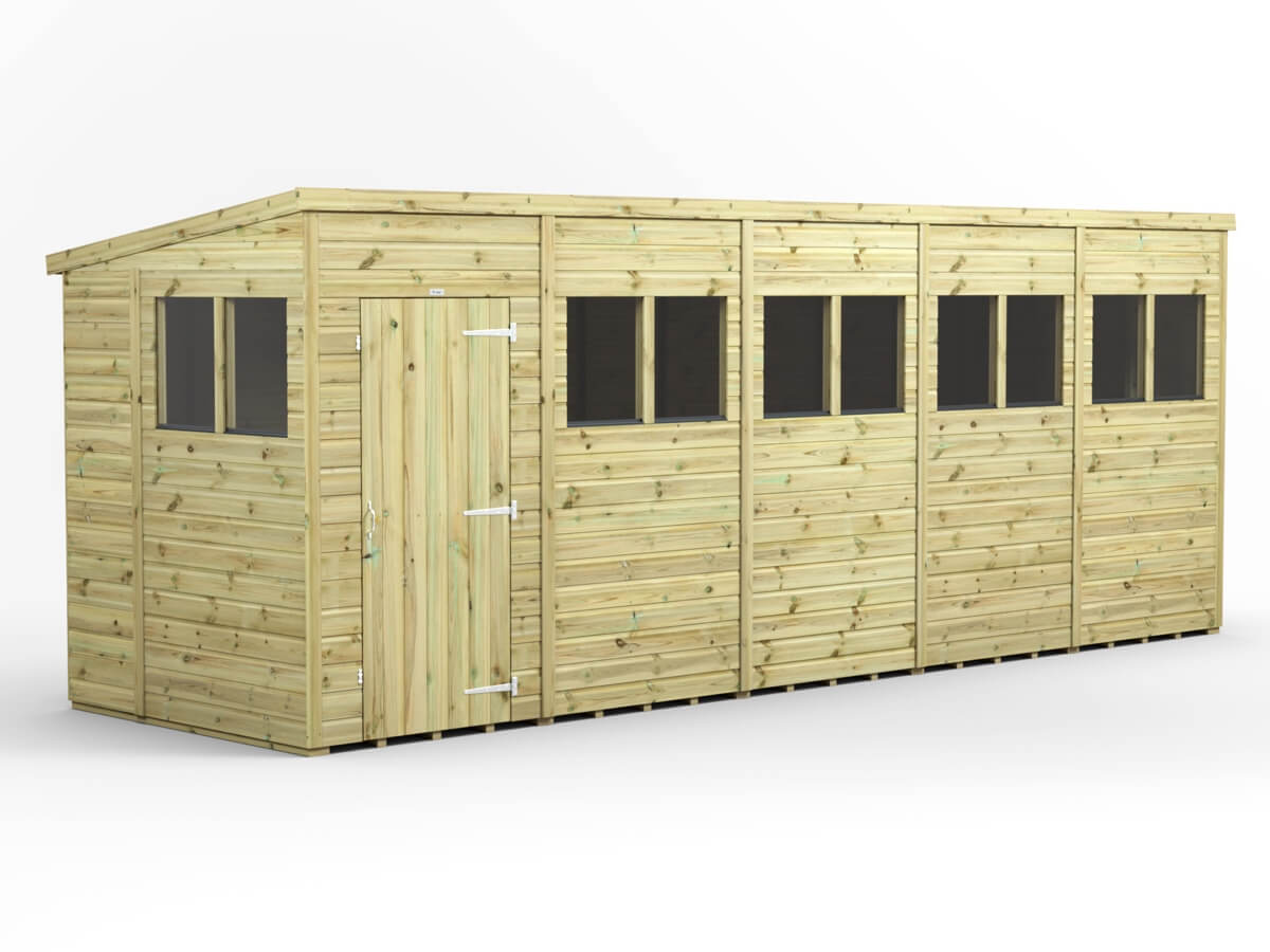 UK Shed - Pent Premium