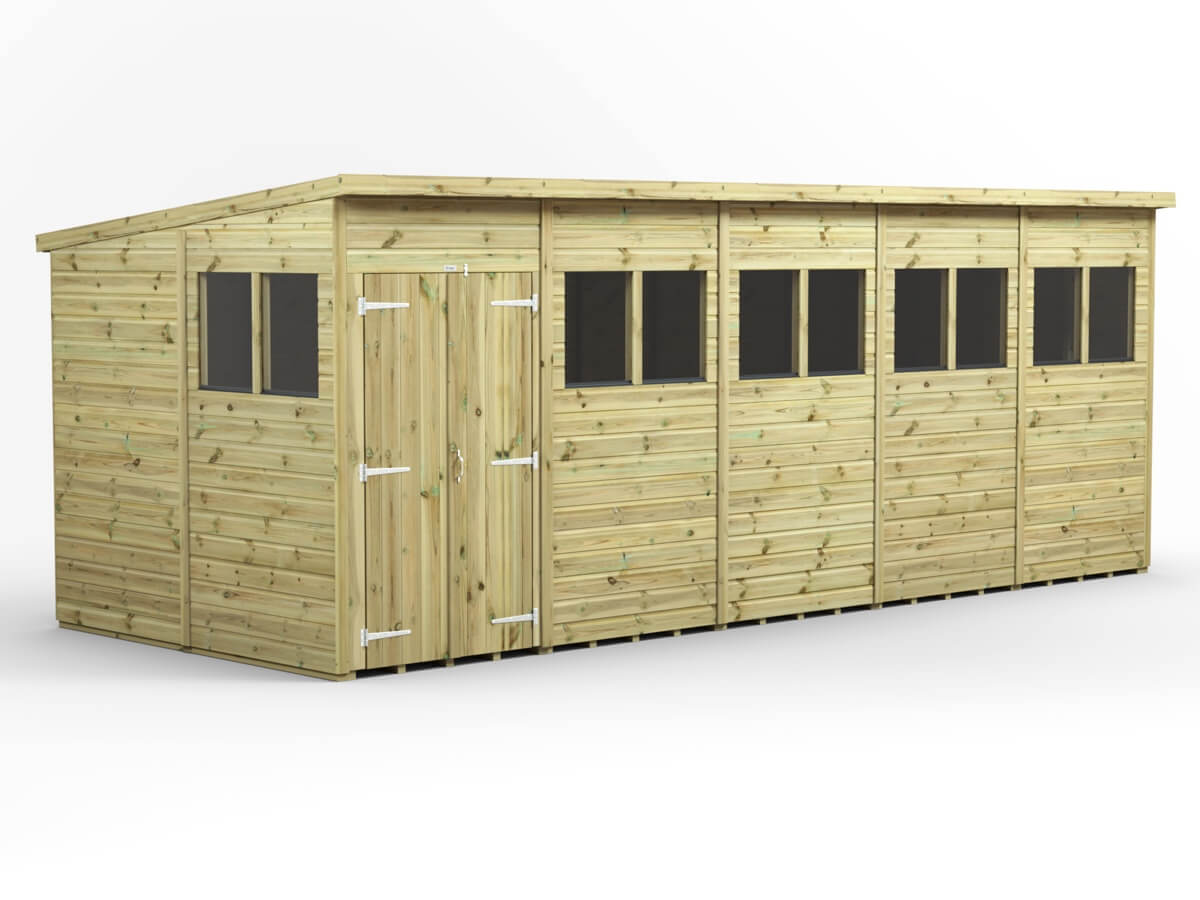 UK Shed - Pent Premium
