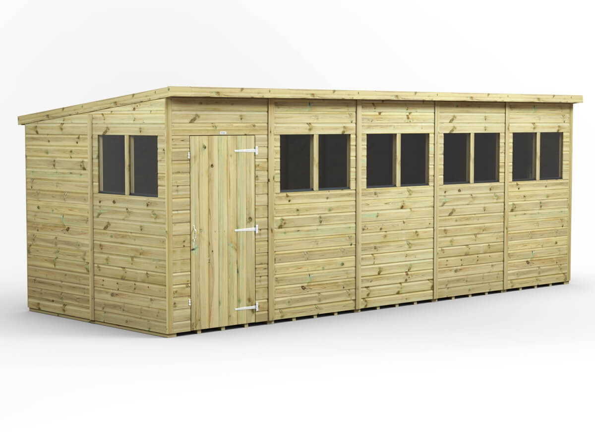 UK Shed - Pent Premium
