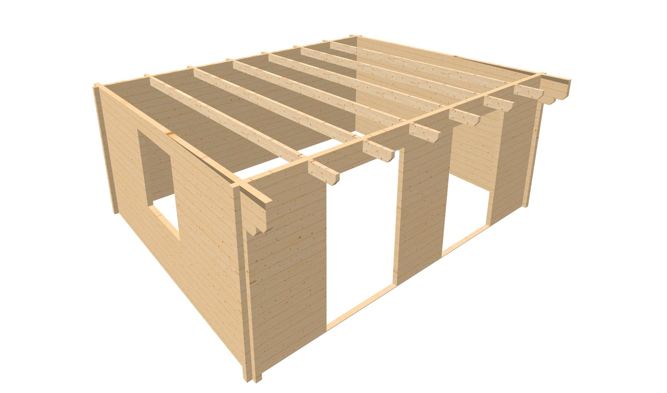 TBS184 Log Cabin | 6.5x4.8m