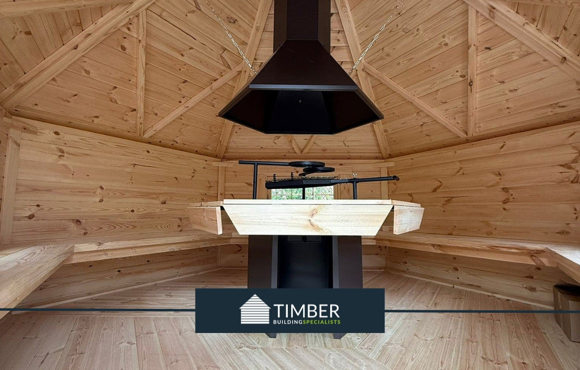 Premium BBQ Hut | 9.2 m2 - BBQ Grill Cabin - Timber Building Specialists