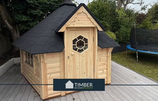 Premium BBQ Hut | 9.2 m2 - BBQ Grill Cabin - Timber Building Specialists