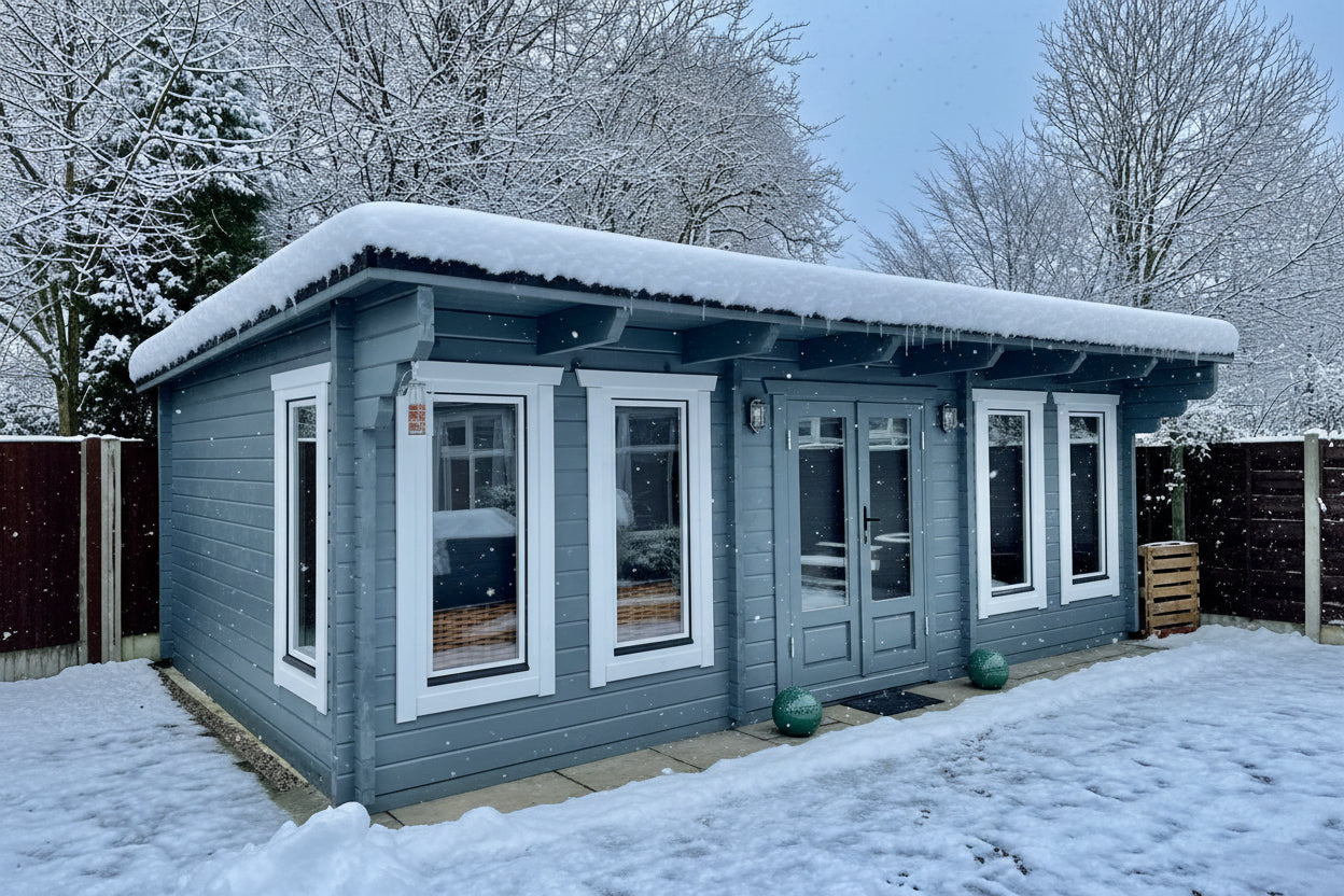 TBS153 Log Cabin | 7.0x4.5m - Timber Building Specialists