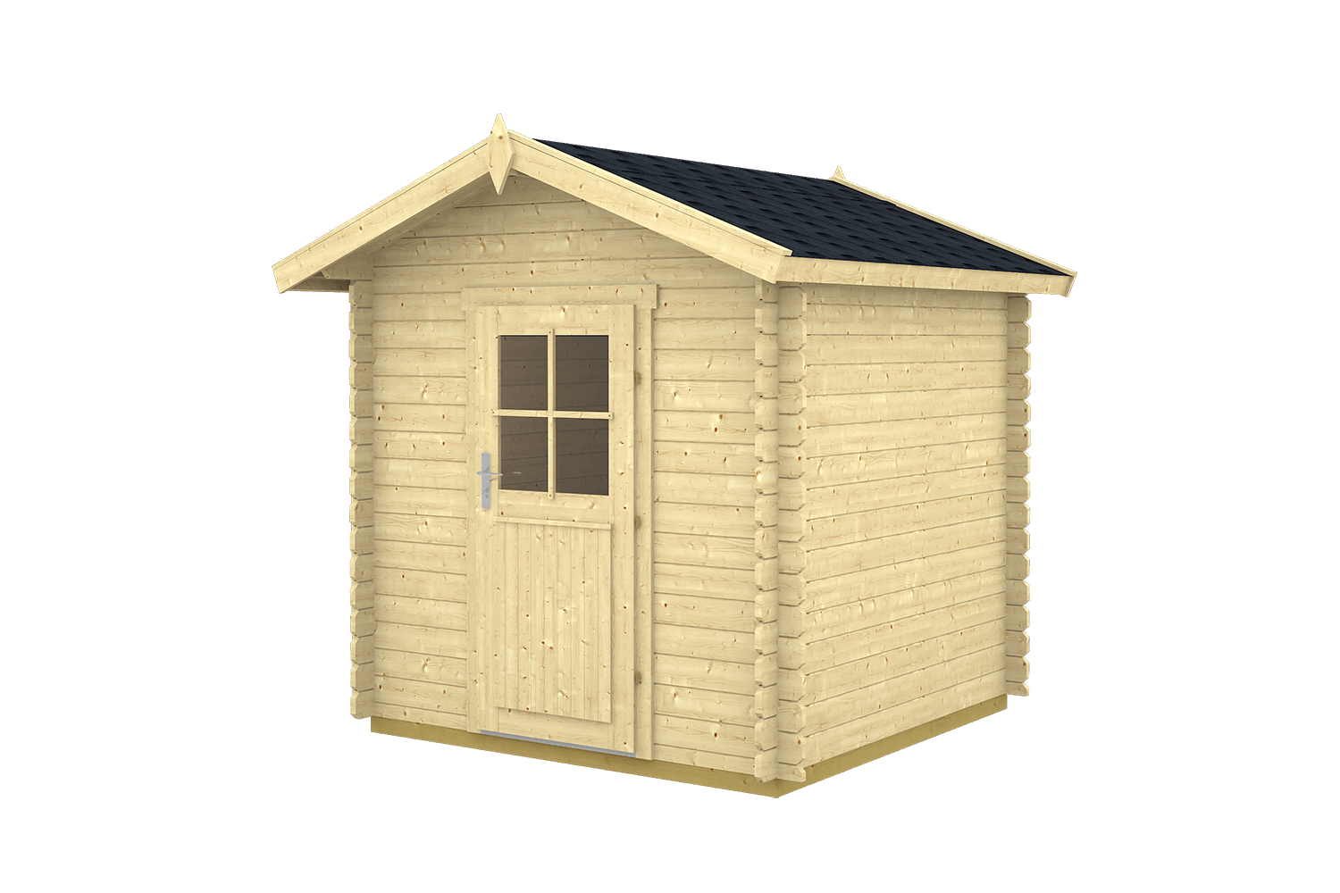 BETTY 2.0x2.0m Log Cabin