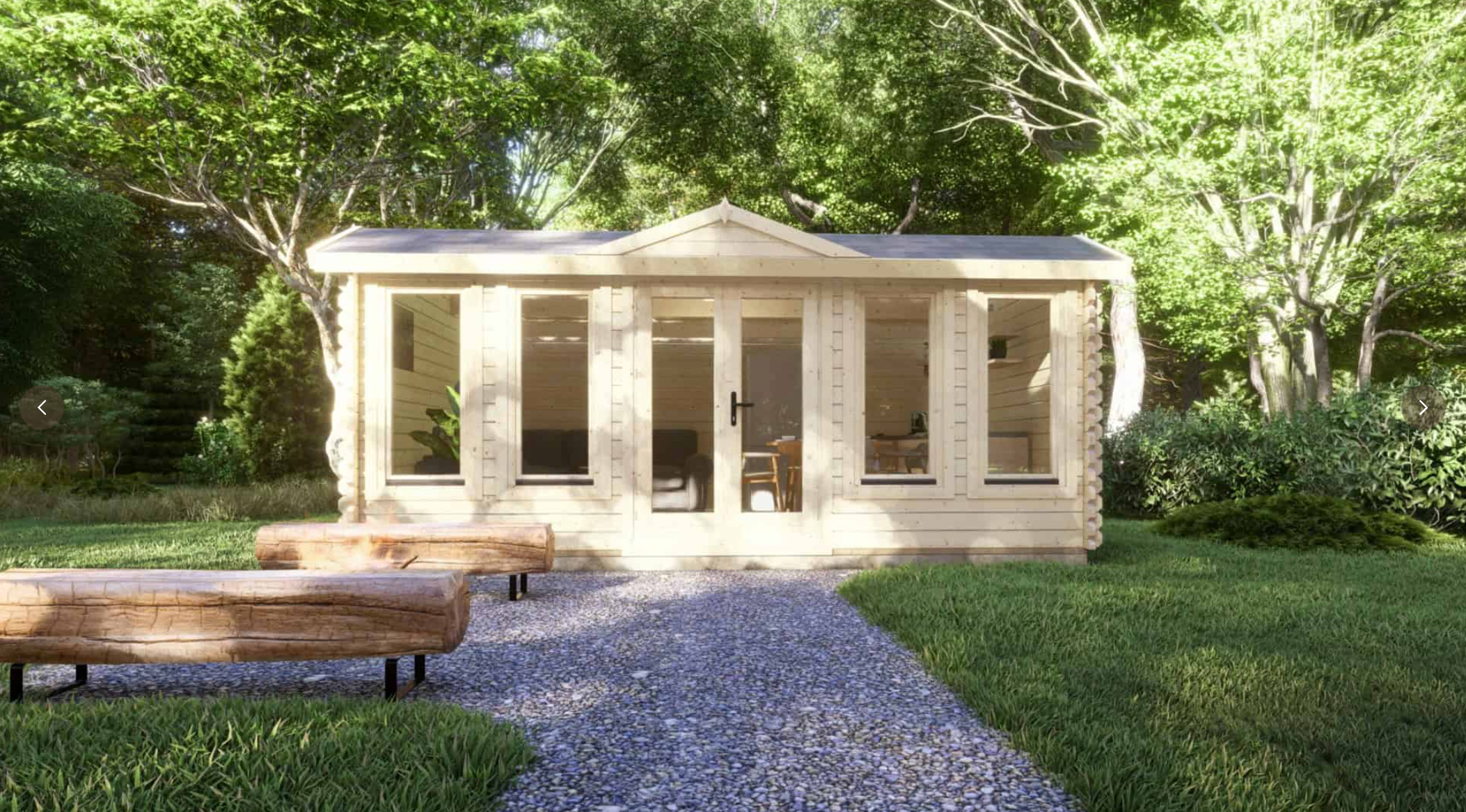 Birch Maxi Log Cabin | 5.5 x 4.0m