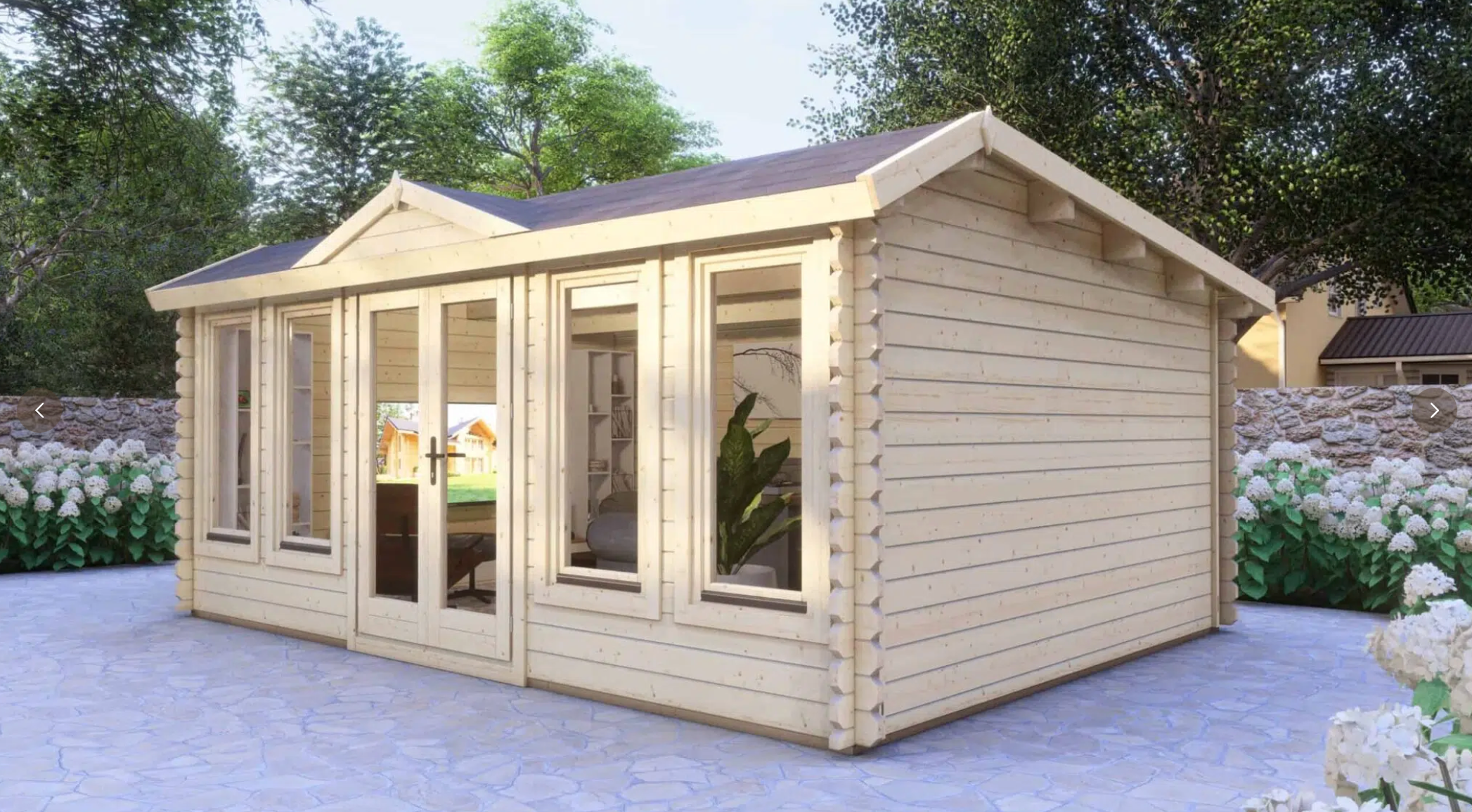 Birch Maxi Log Cabin | 5.5 x 4.0m