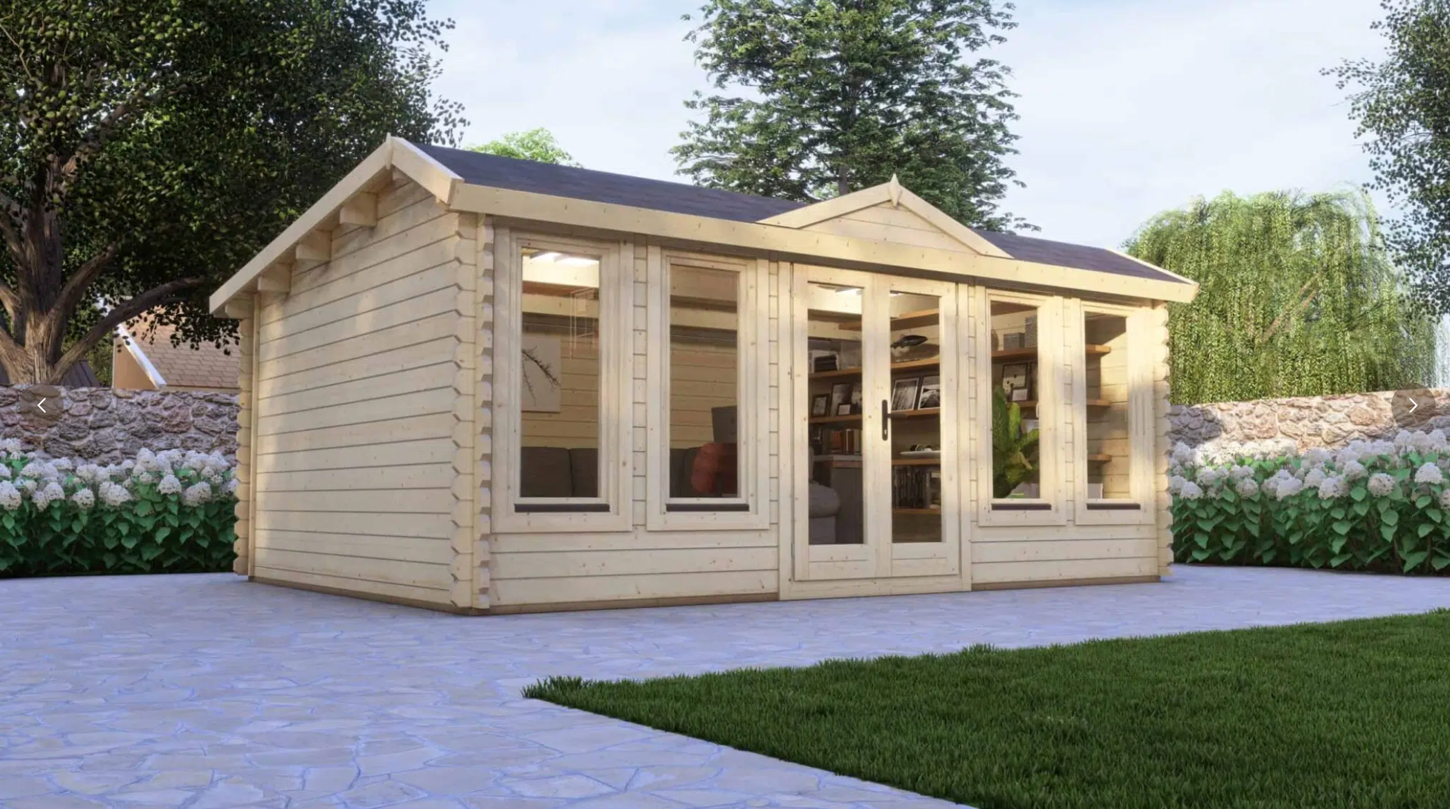 Birch Maxi Log Cabin | 5.5 x 4.0m