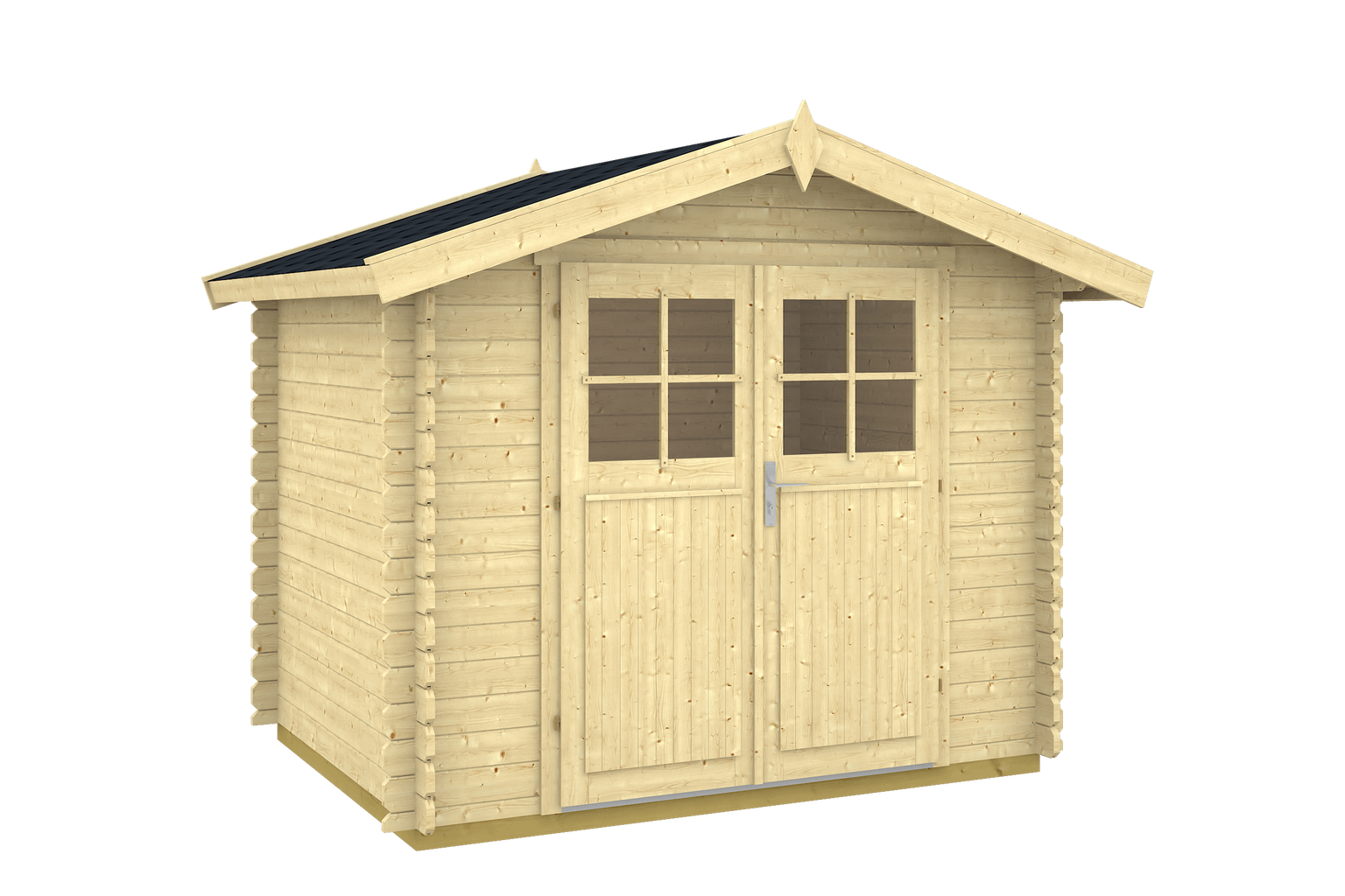 CAROL 2.6x2.0m Log Cabin