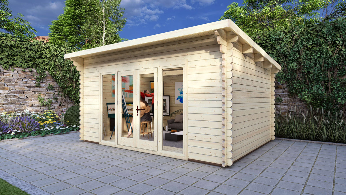 Log Cabin Base Requirements | DIY Foundation Guide | Log Cabin Sale