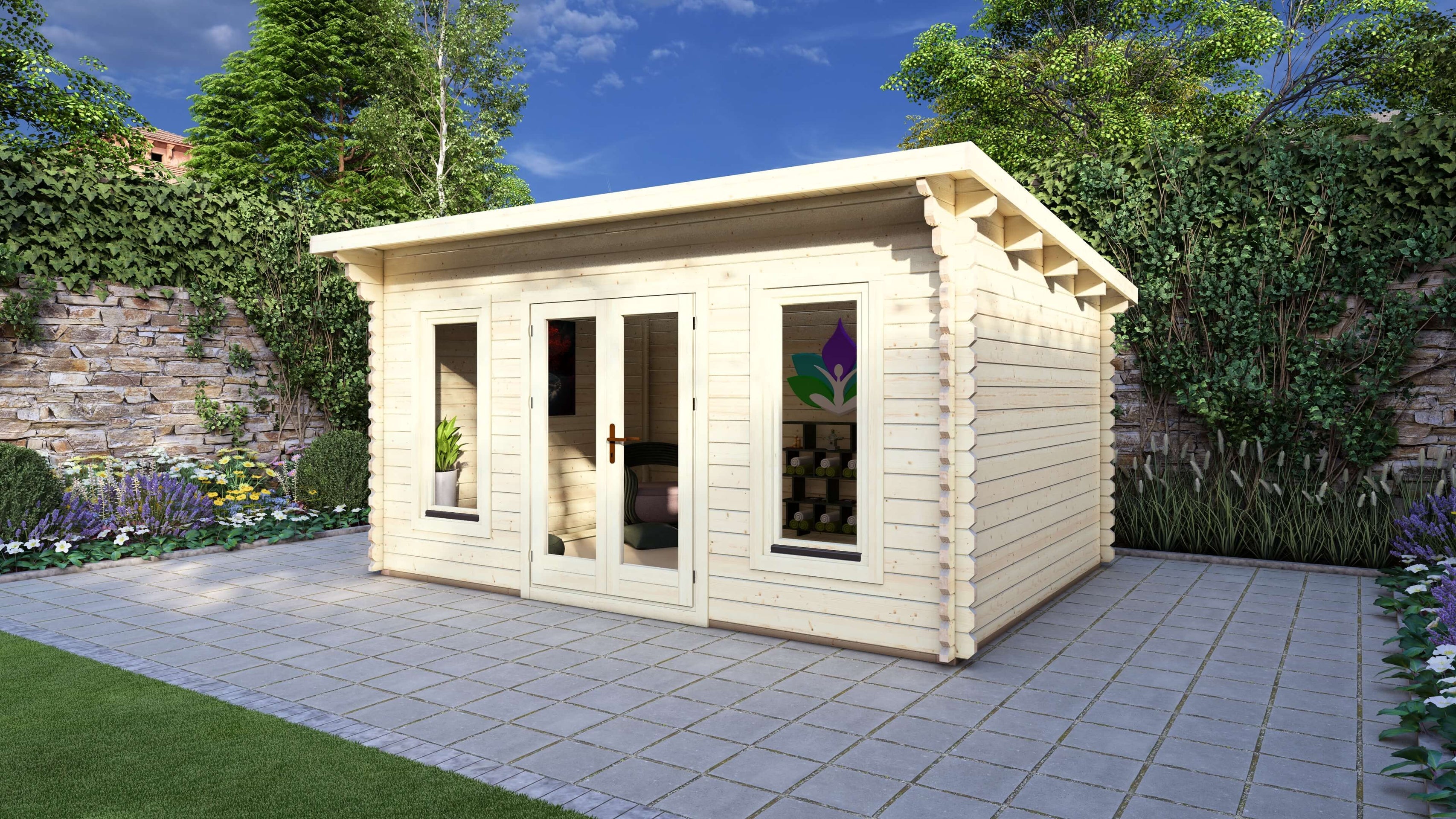 Cypress Log Cabin | 4.7 x 3.5m