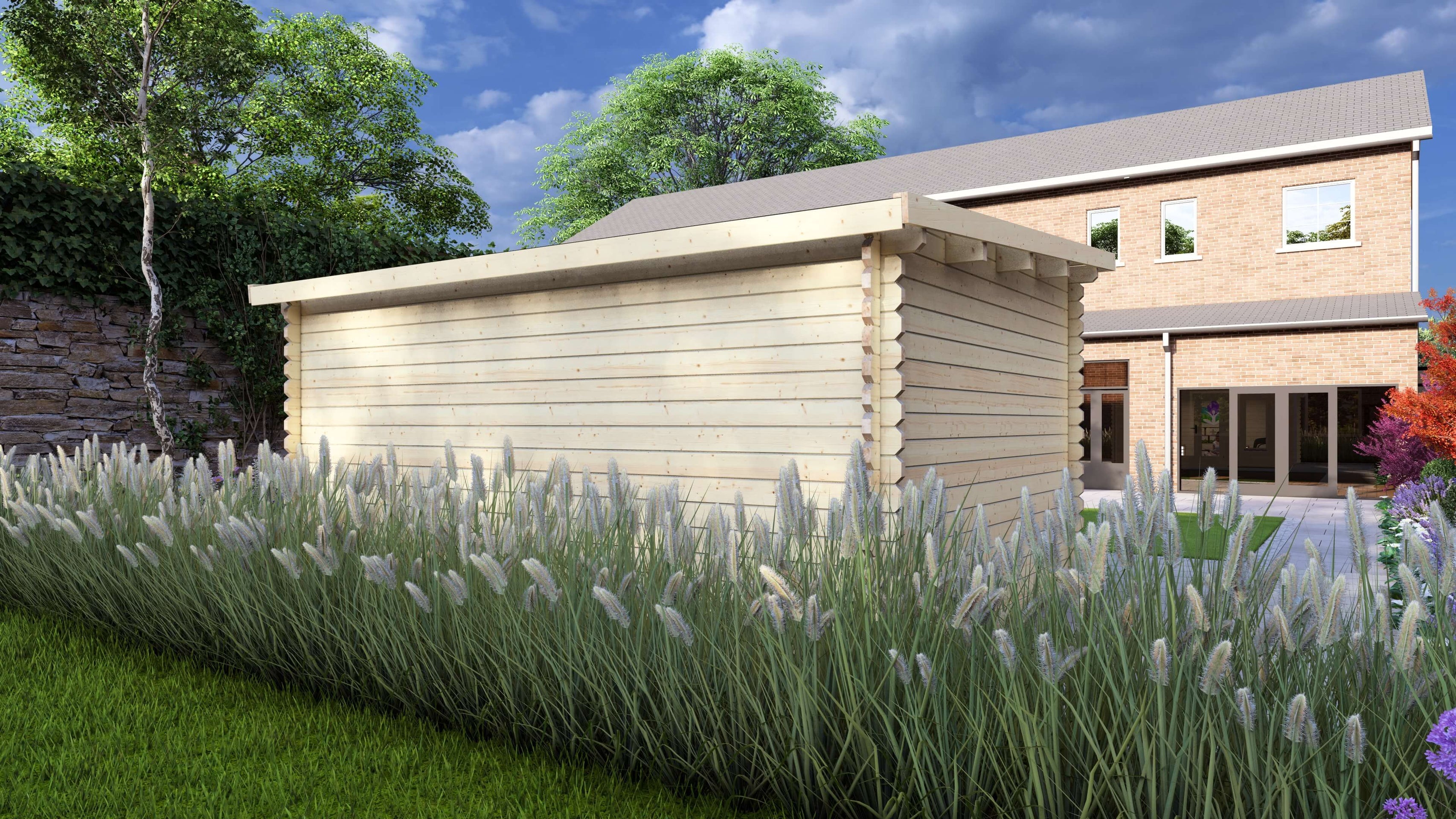 Cypress Log Cabin | 4.7 x 3.5m