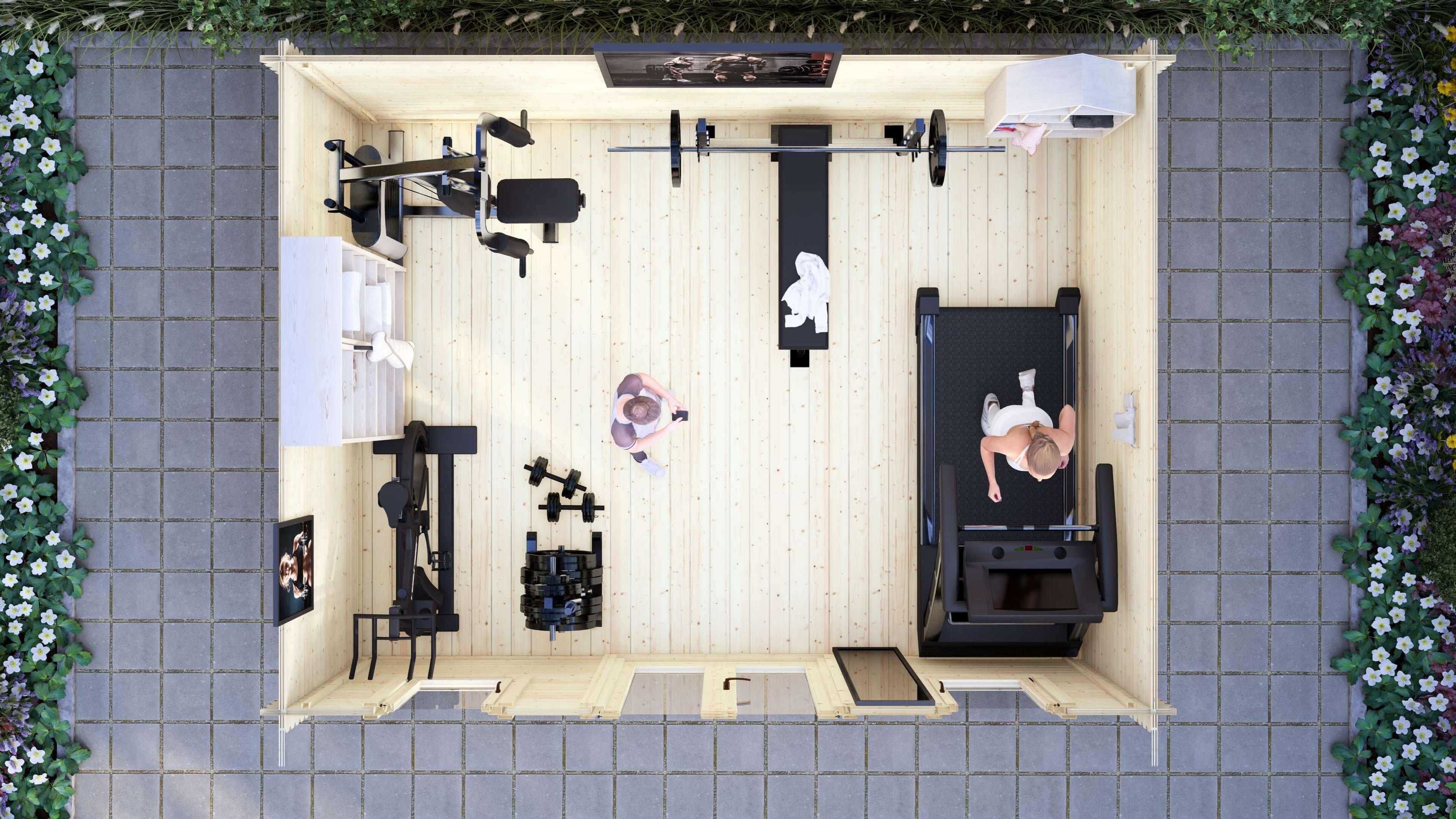Elm Log Cabin | 5.0 x 3.8m