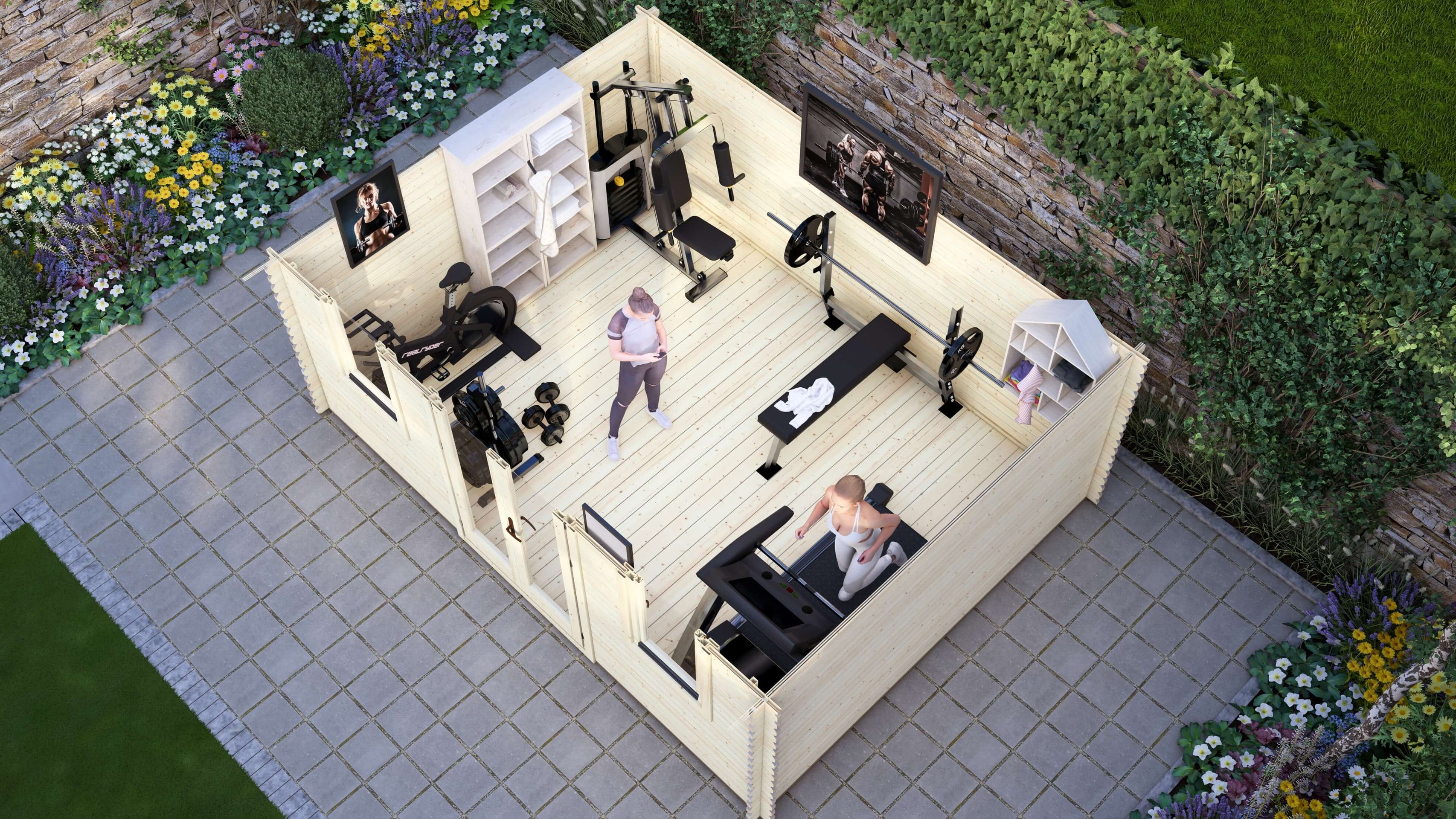 Elm Log Cabin | 5.0 x 3.8m