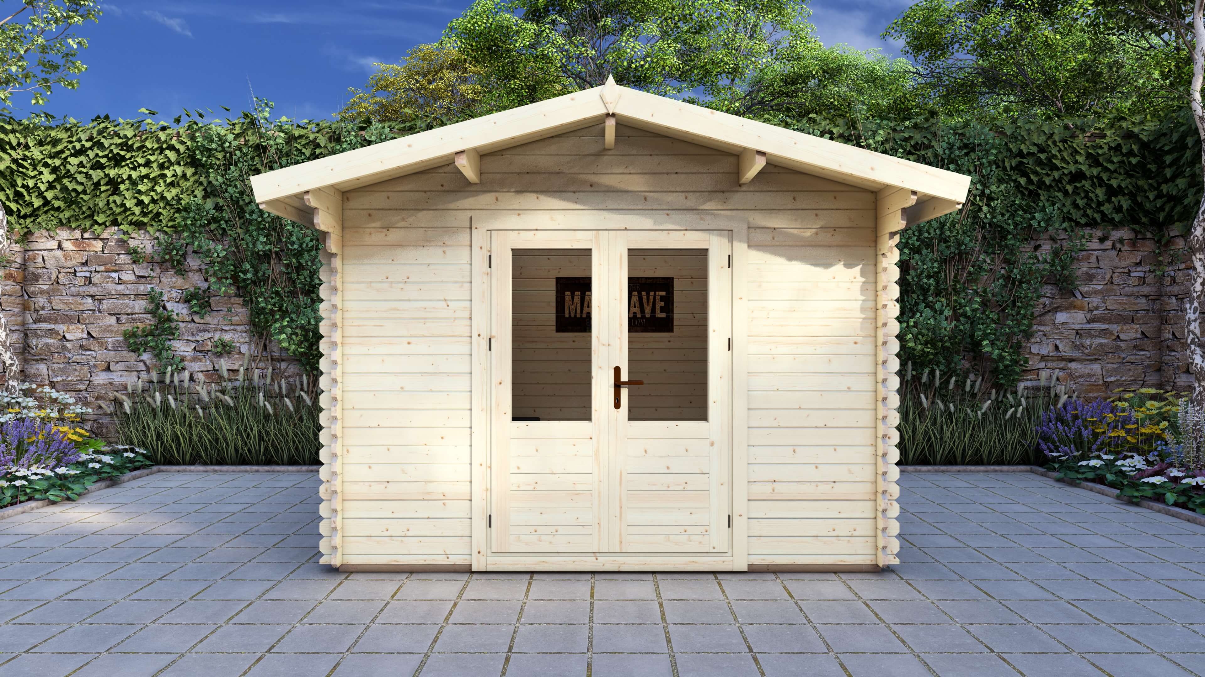 Holly Log Cabin | 3.2 x 2.6m
