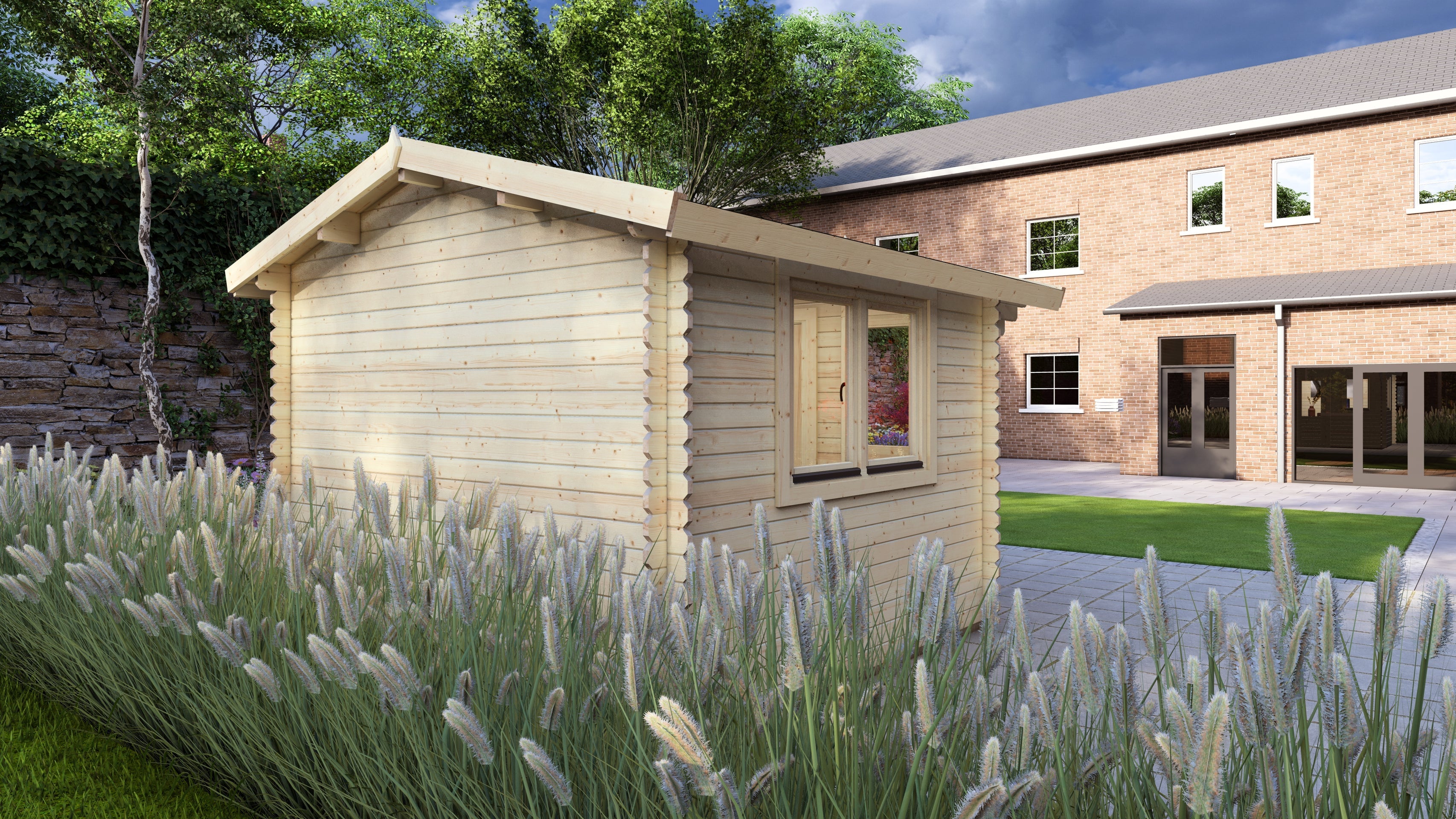 Hemlock Log Cabin | 3.0 x 3.0m