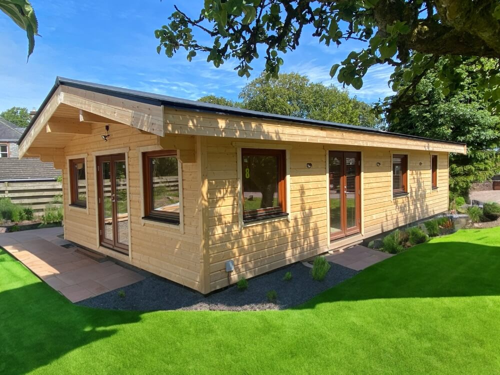 residential log cabin