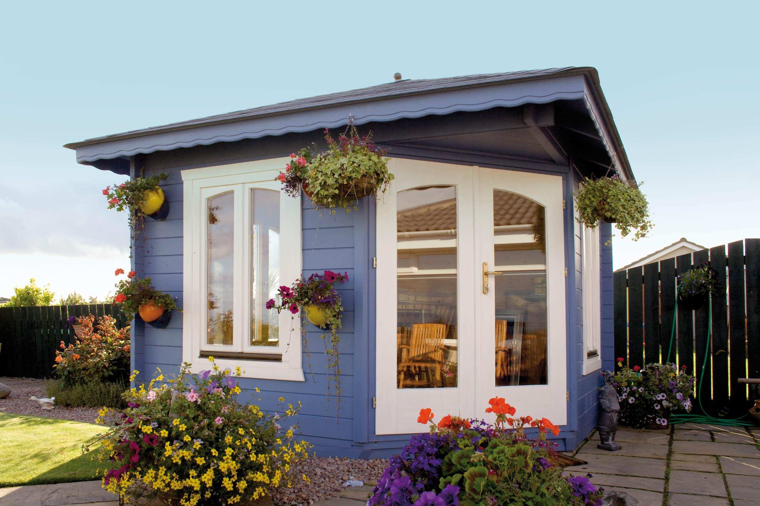 Panta 10 Corner Log Cabin | 3.6x3.6m - Corner Cabin - Timber Building Specialists