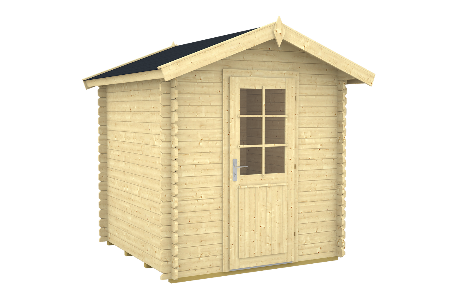 TIINA-A 2.2x2.2m Log Cabin