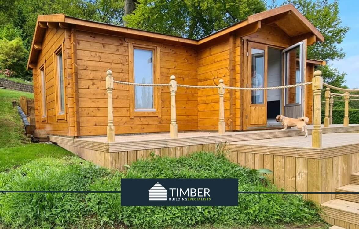 TBS181 Log Cabin | 7x4m w/ 1.5m Portch